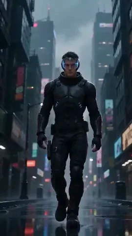 A vertical futuristic-film preview.