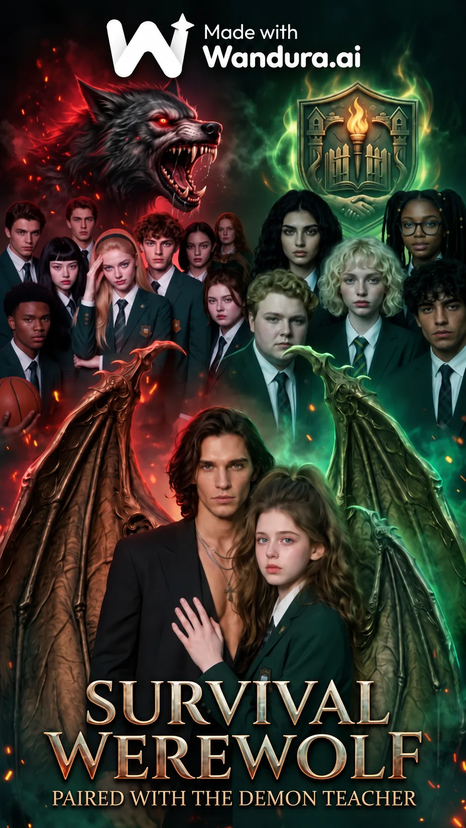 Poster for Survival Werewolf: Paired with the Demon Teacher